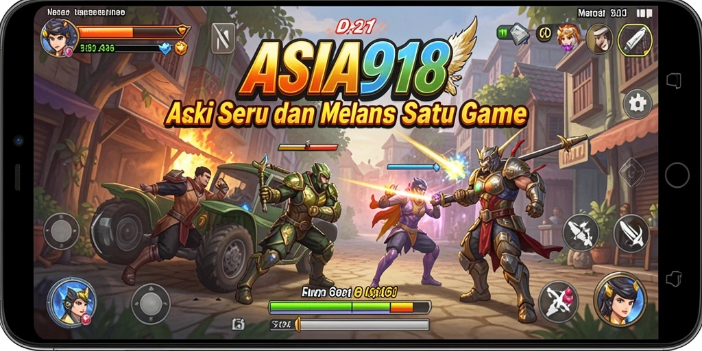 Tampilan gameplay seru di ASIA918 dengan aksi mendebarkan.