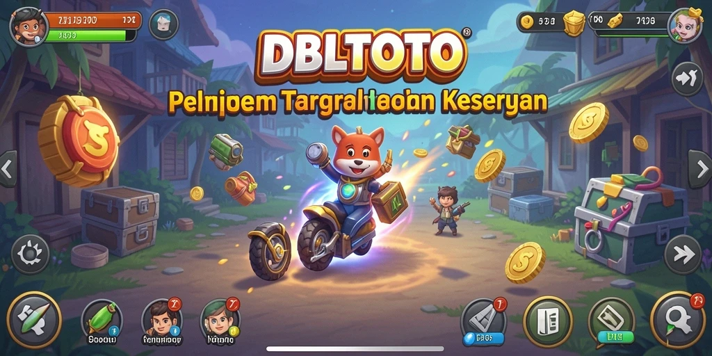 Gambaran gameplay <strong>DBLTOTO</strong> yang seru dan mengasyikkan dalam kategori Idle.