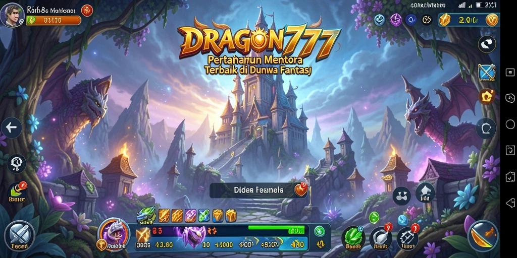Tangkapan layar gameplay <strong>DRAGON777</strong> menampilkan pertempuran menegangkan dalam Tower Defense.