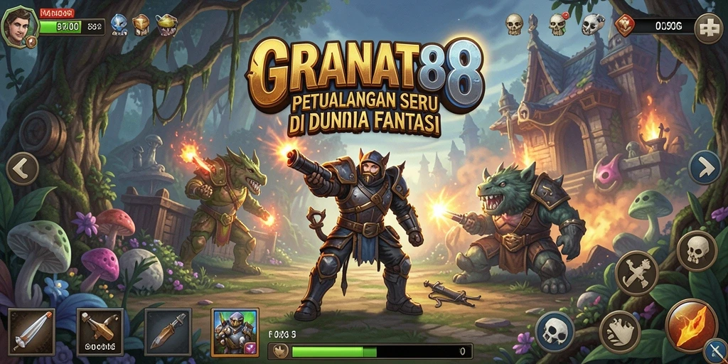 Tampilan gameplay GRANAT88 yang mendebarkan dan menantang.