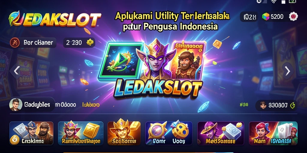 Tampilan antarmuka LEDAKSLOT yang bersih dan efisien.