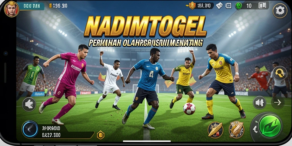 Tangkapan layar NADIMTOGEL menunjukkan gameplay dinamis dan kompetitif dalam olahraga.