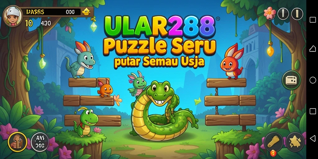 Tampilan gameplay ULAR288 yang menantang dan mengasyikkan.
